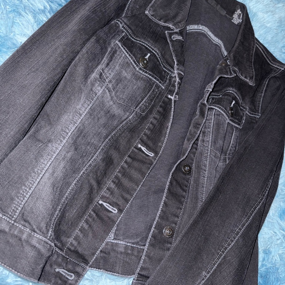 Stylish Black Denim Jacket